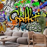 Artgeist Fototapeta Graffiti On The Wall, 100x70cm | Shoptok.si