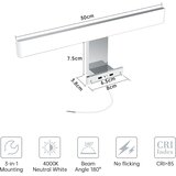 AZHIEN LED svetilka za ogledalo 30cm, 4000K, IP44 Cene