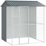  Kavez za ptice Antracit 215 x 210 x 247 cm Cinkani čelik | shoptok.hr