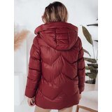 DStreet Kurtka zimowa damska SALVONA czerwona pikowana | Shoptok.si