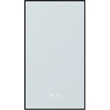 Diplon ogledalo LED Oleander Black 50x90 cene
