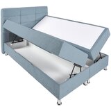 CARRYHOME POSTELJA Z VZMETNICO 160 cm x 200 cm , tekstil turkizna | Shoptok.si