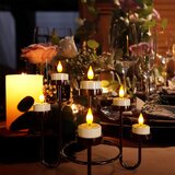 SOULBAY Komplet polnilnih LED čajnih svečk z daljincem in časovnikom | Shoptok.si