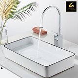 Kranig Kraanwerk dizajn mešalna pipa | kotni padec chroma | visok ali nizek model, (21731905) | Shoptok.si