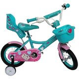 Kids ride Bicikl za djevojčice 26627/CB-2, 12 inch, Plavo-roze | Eponuda.ba