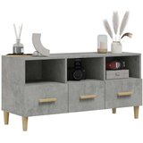 vidaXL tv ormarić boja betona 102 x 36 x 50 cm od konstruiranog drva | shoptok.hr