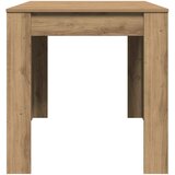  Blagovaonski stol Artisan hrast 140x74,5x76 cm izrađeno drvo | shoptok.hr