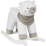 Kikka Boo Plišana igračka White Bear sa klackalicom | ePonuda.com