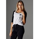 Merchcode Women's T-shirt Banksy ́s Graffiti Balloons - white/black | Eponuda.ba