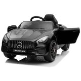  Dečiji auto na akumulator mercedes gt amg sa mekim gumama i kožnim sedištem - crni, BJH2588 Cene