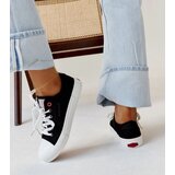 Cross Jeans Black fabric women's sneakers | shoptok.hr
