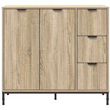  Kreveta Sonoma hrast 89,5 x 33 x 82 cm Konstruirano drvo | shoptok.hr