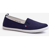 EVENTO PE1 Women's Navy Slip-On Canvas Sneakers Adrancia | shoptok.hr