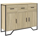 Maison Chic Komoda - Predalnik sonoma hrast 97x32,5x74,5 cm inženirski les, (21717360) | Shoptok.si