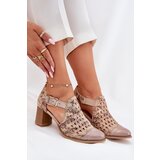 Maciejka Women's Leather Perforated Ankle Boots | shoptok.hr
