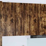 vidaXL Zidni kuhinjski ormarić Zidne Dimljeni hrast 50 x 31 x 100 cm Cijene