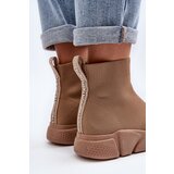 Boto Women's Sports Shoes with Sock Beige Zirila | Shoptok.si
