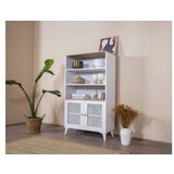 Hanah home polica za knjige calvin white oak | ePonuda.com