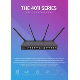 MikroTik ruter os L5 RB4011iGS+5HacQ2HnD-IN, wifi router, dual band 1733Mb/s, 10x RJ45 1000Mb/s, 1x Cene