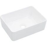 The Living Store Umivalnik 40x30x13 cm keramičen bel - Umivalnik, (21750130) Cene