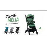Coccolle Samodejno zložljiv športni voziček Melia Črna | Shoptok.si