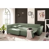 Livetastic KOTNA SEDEŽNA GARNITURA, tkanina zelena | Shoptok.si