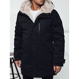 DStreet Kurtka zimowa męska parka z kapturem granatowa | shoptok.hr