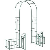  Vrtni lok s ključavnico Zelena 203 x 50 x 218 cm, (5000160765) | Shoptok.si