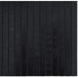  Tepih pravokutni crni 100 x 300 cm od bambusa | shoptok.hr