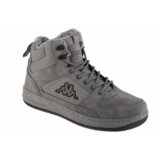 Kappa muške duboke patike logo 243046FUR Shab fur, Sive Cene