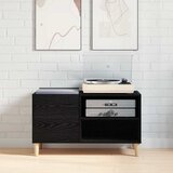  Ormar za ploče Crni hrast 84,5 x 38 x 48 cm Konstruirano drvo | shoptok.hr