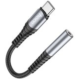 Hoco adapter aux jack 3.5 mm (ženski) na usb c (muški) LS33 metalik siva | ePonuda.com