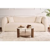 Hanah home Sto za kafu Clara Walnut Transparent | ePonuda.com