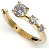  Ženski guess zlatni prsten od hirurškog Čelika ( jubr01408jwyg56 ) Cene