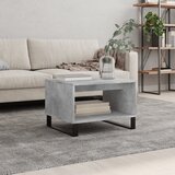 vidaXL Klubska mizica betonsko siva 60x50x40 cm inženirski les Cene
