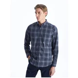 LC Waikiki Regular Fit Long Sleeve Plaid Men's Shirt