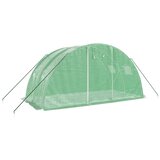 Staklenik s čeličnim okvirom zeleni 8 m² 4 x 2 x 2 m | shoptok.hr