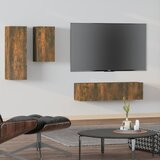  4-dijelni set TV ormarića boja dimljenog hrasta drveni | shoptok.hr