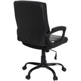 MID.YOU Pisarniški Stol Ergosmooth Big, Črna | Shoptok.si