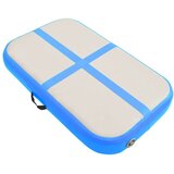 vidaXL Strunjača na napuhavanje s crpkom 60 x 100 x 15 cm PVC plava | shoptok.hr