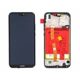 Dodirno staklo i LCD zaslon za Huawei P20 Lite, originalno (OEM), bez okvira