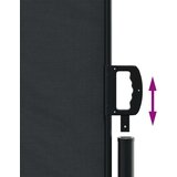 vidaXL Bočna tenda na uvlačenje crna 120 x 500 cm | shoptok.hr