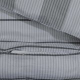 vidaXL Set posteljine za poplun sivi 140 x 200 cm pamučni | shoptok.hr