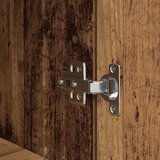vidaXL Visoka komoda boja staro drvo 50x35x180 cm konstruirano drvo | shoptok.hr