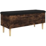  Klupa za pohranu boja hrasta 102x42x46 cm od konstruiranog drva | shoptok.hr