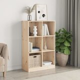vidaXL Knjižna omara 70x33x110 cm trdna borovina Cene