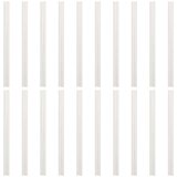  Vrtna platna za zasebnost 10 kosov svetlo siva 252,5x19 cm PVC | Shoptok.si
