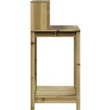  Stol za sadnju s policama 82,5 x 50 x 109,5 cm od borovine | shoptok.hr