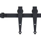 Mini pribor za klizna vrata ormarića od ugljičnog čelika 152 cm | shoptok.hr