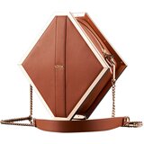 LOCKINK - Mysterious Square Kink Bag - brown | shoptok.hr